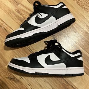 Nike low dunk black & white “panda” - Women’s 7.5